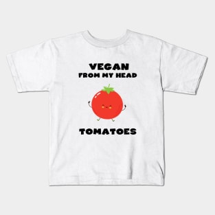 Vegan from my Head Tomatoes Kids T-Shirt